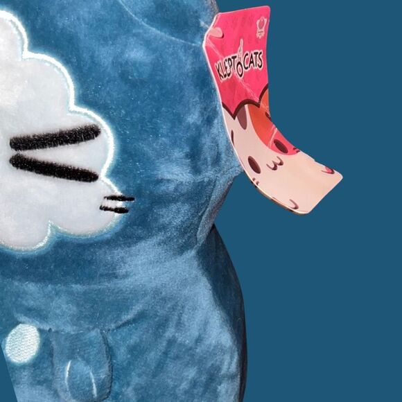 NWT Official Kleptocats Plush Oil Blue Danchee Plush Klepto Cat Doll 12" - Picture 2 of 5
